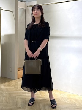 「アイテム（ワンピース）」を使った、yayoiさん（レディース・160cm・40代）の夏コーディネート