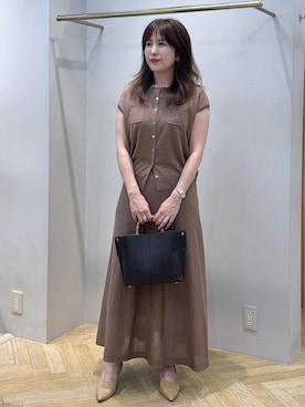 「ROPE'（ロペ）のアイテム」を使った、yayoiさん（レディース・160cm）の夏コーディネート