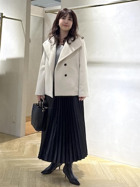 「アイテム（スカート）」を使った、yayoiさん（レディース・160cm・40代）の秋コーディネート