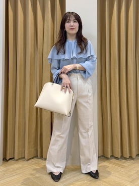 「ROPE'（ロペ）のアイテム」を使った、yayoiさん（レディース・160cm）の春コーディネート