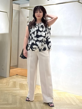 「アイテム（バッグ）」を使った、yayoiさん（レディース・160cm・40代）の夏コーディネート