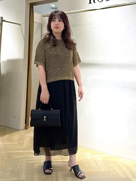 「アイテム（トップス）」を使った、yayoiさん（レディース・160cm・40代）の夏コーディネート