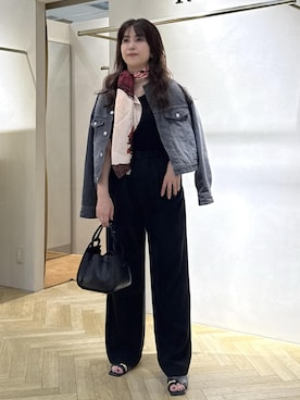 「アイテム（ジャケット/アウター）」を使った、yayoiさん（レディース・160cm・40代）の秋コーディネート
