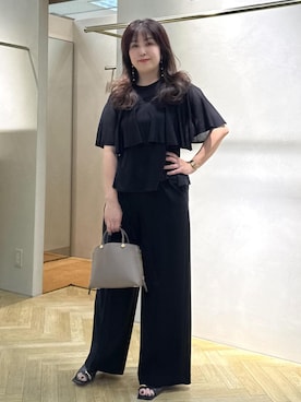 「アイテム（ショルダーバッグ）」を使った、yayoiさん（レディース・160cm・40代）の夏コーディネート