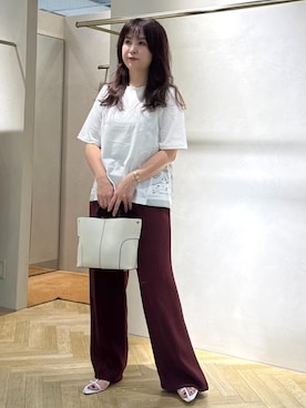 「アイテム（バッグ）」を使った、yayoiさん（レディース・160cm・40代）の夏コーディネート