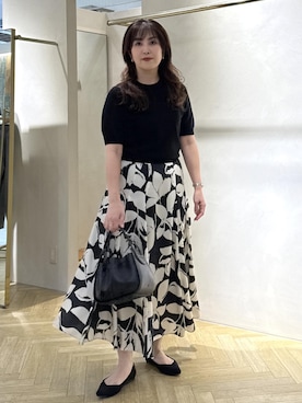 「アイテム（ショルダーバッグ）」を使った、yayoiさん（レディース・160cm・40代）の秋コーディネート