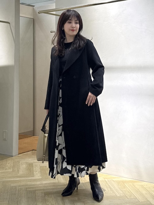 プレミアムカシミヤ ショールカラーコート【25AW】（ステンカラー