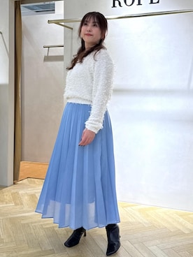 「アイテム（ブーツ）」を使った、yayoiさん（レディース・160cm）の冬コーディネート