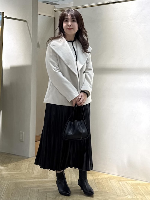 プレミアムカシミヤ ショートコート【25AW】（ステンカラーコート