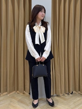 「ROPE'（ロペ）のアイテム」を使った、yayoiさん（レディース・160cm）の冬コーディネート