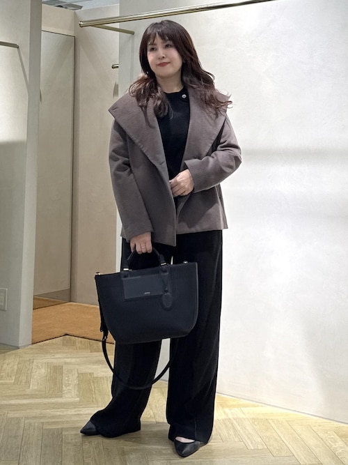 プレミアムカシミヤ ショートコート【25AW】（ステンカラーコート