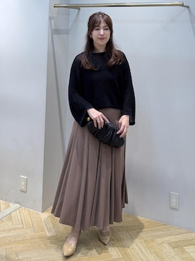 「ROPE'（ロペ）のアイテム」を使った、yayoiさん（レディース・160cm）の秋コーディネート