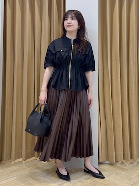 「ROPE'（ロペ）のアイテム」を使った、yayoiさん（レディース・160cm）の春コーディネート