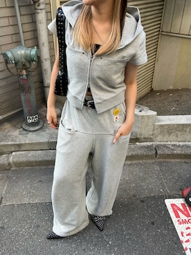 「セットアップコーデ」｜171miyuさん（レディース・153cm）の夏コーディネート