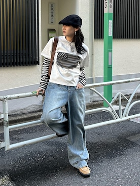 171miyuさん（レディース・153cm）の春コーディネート