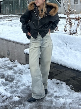 171miyuさん（レディース・153cm）の冬コーディネート