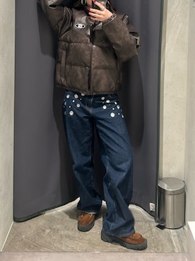 171miyuさん（レディース・153cm）の冬コーディネート