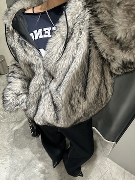 「アイテム（MA-1）」を使った、171miyuさん（レディース・153cm）の秋コーディネート