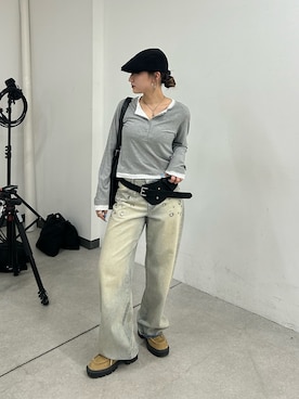 171miyuさん（レディース・153cm）の冬コーディネート