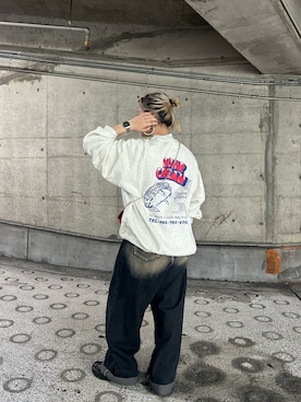 「Sourcream（サワークリーム）のアイテム」を使った、171miyuさん（レディース・153cm）の夏コーディネート
