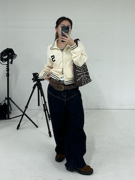 171miyuさん（レディース・153cm）の冬コーディネート