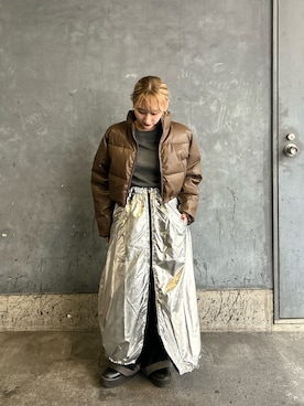 171miyuさん（レディース・153cm）の冬コーディネート