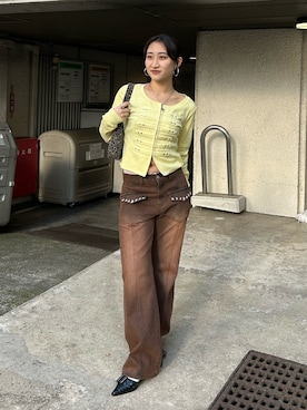 「wwg」｜171miyuさん（レディース・153cm）の春コーディネート