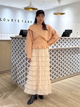 「アイテム（チョーカー）」を使った、まゆゆさん（レディース・159cm・20代）の秋コーディネート