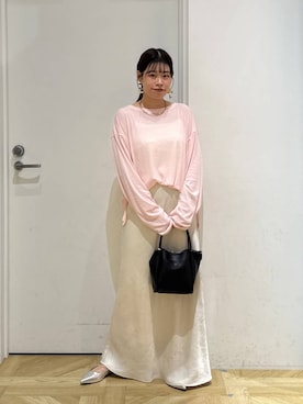 「アイテム（チョーカー）」を使った、まゆゆさん（レディース・159cm・20代）の夏コーディネート