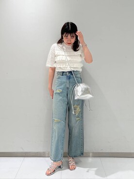 まゆゆさん（レディース・159cm）の春コーディネート