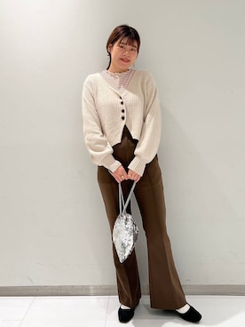 まゆゆさん（レディース・159cm）の秋コーディネート