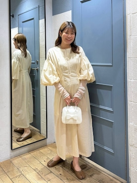 「アイテム（ワンピース/ドレス）」を使った、まゆゆさん（レディース・159cm・20代）の秋コーディネート