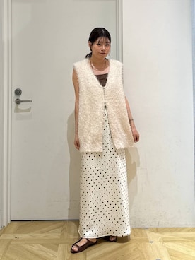 「アイテム（チョーカー）」を使った、まゆゆさん（レディース・159cm・20代）の夏コーディネート