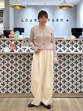 「ローリーズスタイル_LOWRYS FARM」｜まゆゆさん（レディース・159cm）の秋コーディネート