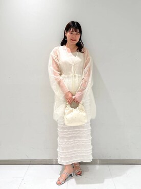 まゆゆさん（レディース・159cm）の春コーディネート