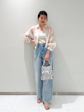 まゆゆさん（レディース・159cm）の夏コーディネート