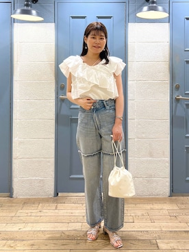 まゆゆさん（レディース・159cm）の夏コーディネート