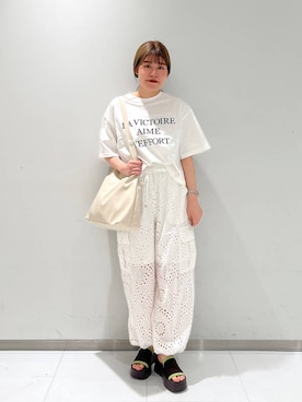 まゆゆさん（レディース・159cm）の夏コーディネート