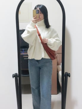 「WILLFULLY（ウィルフリー）のアイテム」を使った、phiaさん（レディース・160cm）の冬コーディネート
