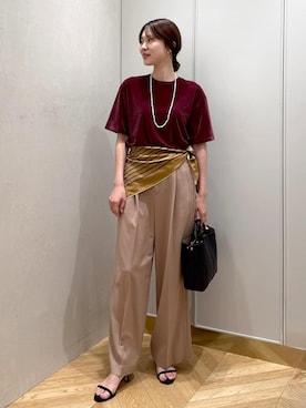 「アイテム（財布/小物）」を使った、rihoさん（レディース・160cm・20代）の夏コーディネート