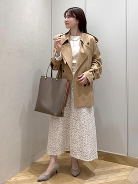 rihoさん（レディース・160cm）の春コーディネート