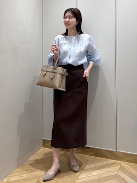 rihoさん（レディース・160cm）の春コーディネート