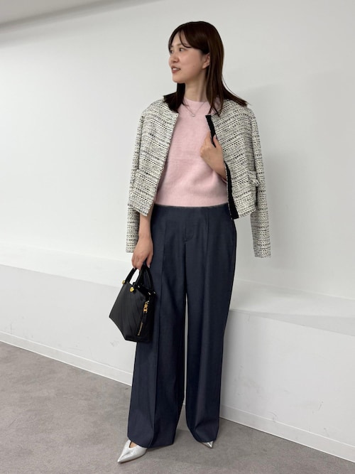 ツイードジャケット（ノーカラージャケット）｜ROPE'（ロペ）の