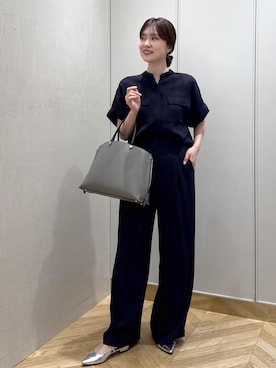 「ROPE'（ロペ）のアイテム」を使った、rihoさん（レディース・160cm）の春コーディネート