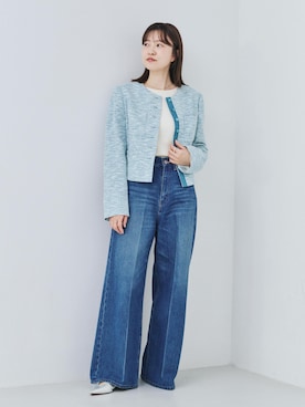 rihoさん（レディース・160cm）の冬コーディネート