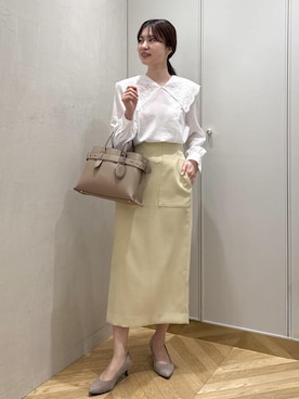 rihoさん（レディース・160cm）の春コーディネート