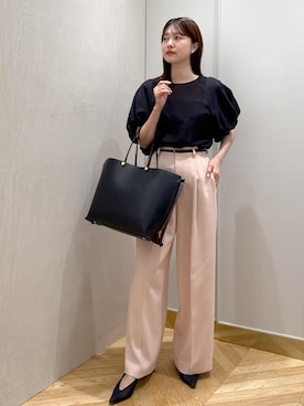 「アイテム（パンプス）」を使った、rihoさん（レディース・160cm・20代）の夏コーディネート