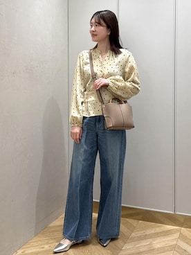 rihoさん（レディース・160cm）の春コーディネート