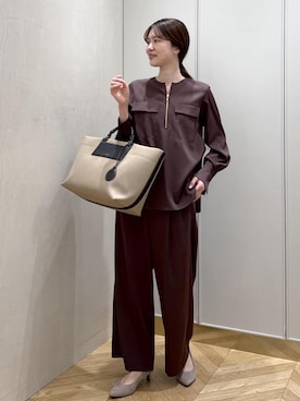 rihoさん（レディース・160cm）の春コーディネート