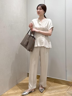 「E'POR（エポール）のアイテム」を使った、rihoさん（レディース・160cm）の夏コーディネート